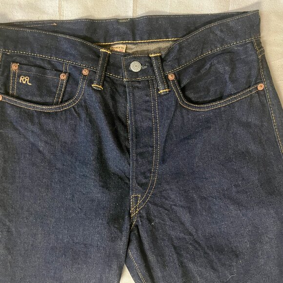 RRL New Unworn Straight Fit Once-Washed Selvedge Jeans 31 x 32 NWT Ralph… - Picture 2 of 6